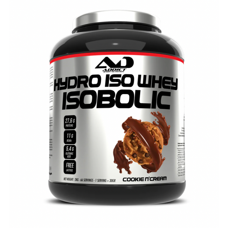 ISOBOLIC  Whey Hydrolysate et Isolate 2kg